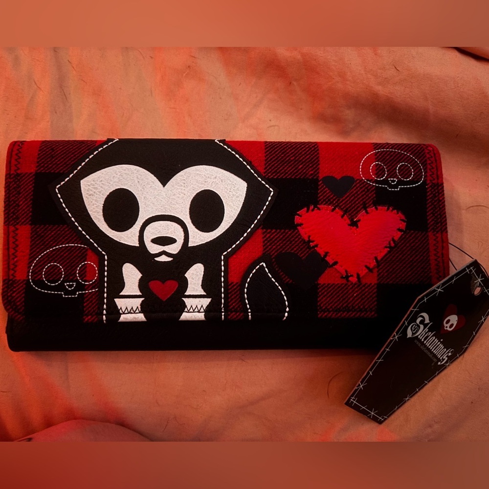 Skelanimals Leather Wallet NEW WITH TAGS